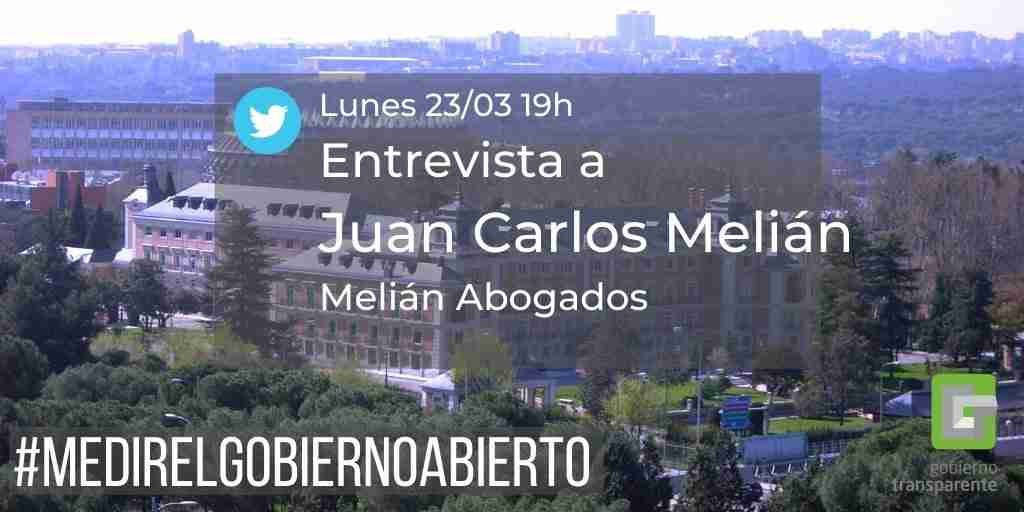 #MedirelGobiernoAbierto en compras y contrataciones con Juan Carlos Melián
